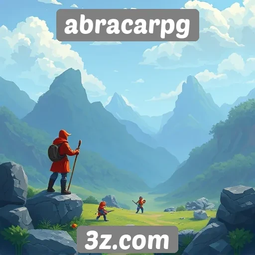 Histórico de evolução do site de jogos abracarpg